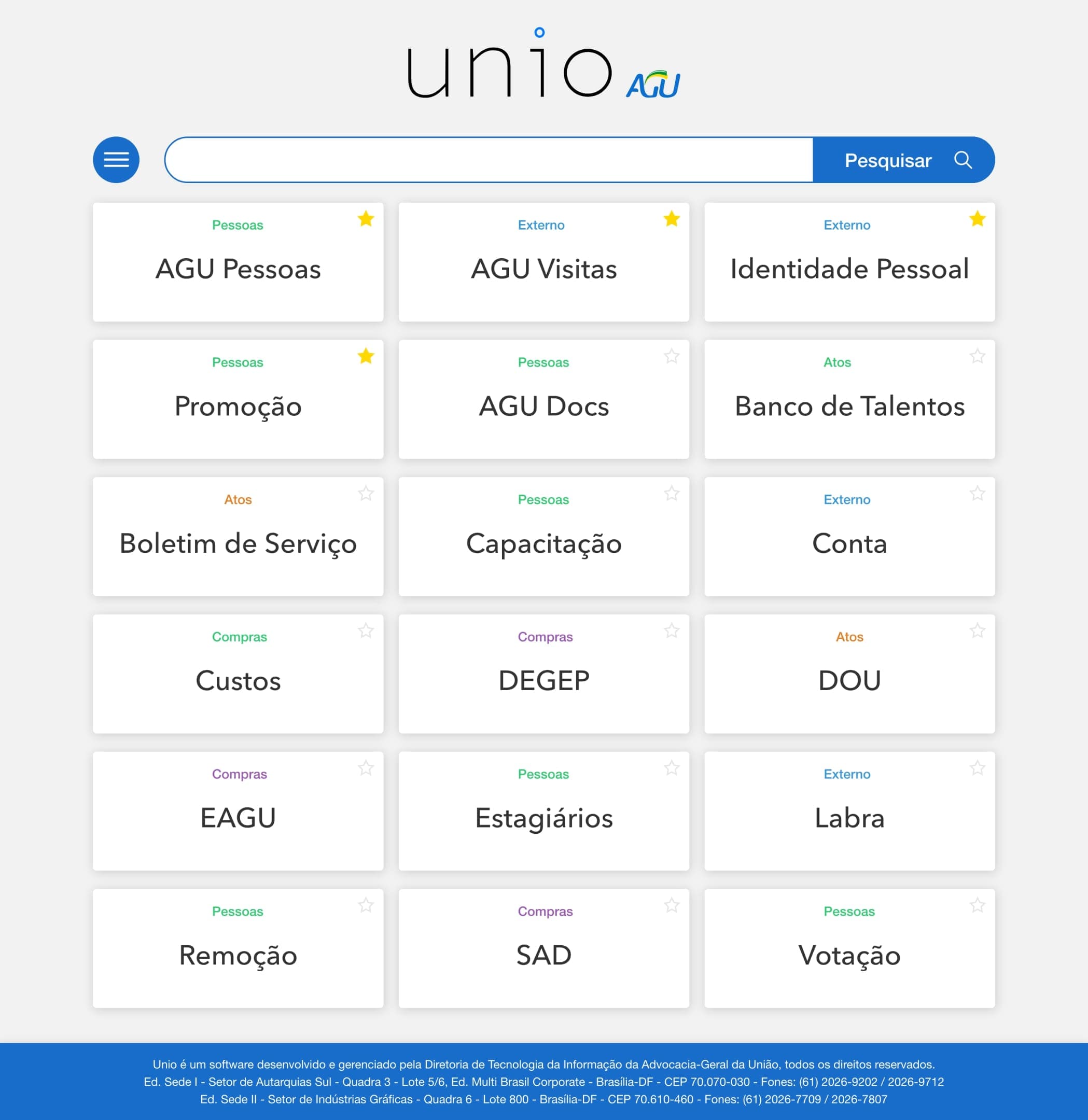 High fidelity mocukup of modular system of UNIO.