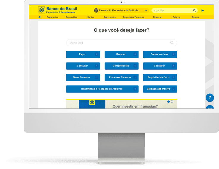 Mockup iMac of the BB Plugins (Business Management)
