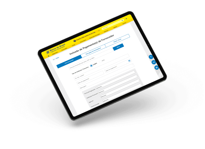 Mockup iPad of the BB Plugins (Business Management)